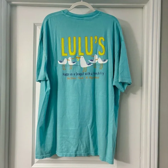 Lucy Buffett’s Lulu’s Happy as a Seagull Tshirt - Picture 3 of 5